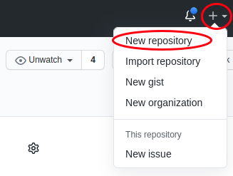 Create new Github repository